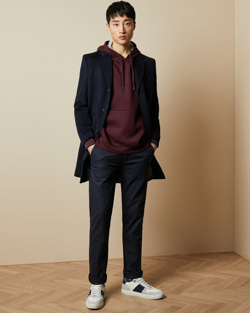 <P>Slim Fit Herringbone Woven Trouser</P>
<P><Span>A Pair To Dress Up Or Down, The Squishy Trousers From Ted Show Off A Sm...